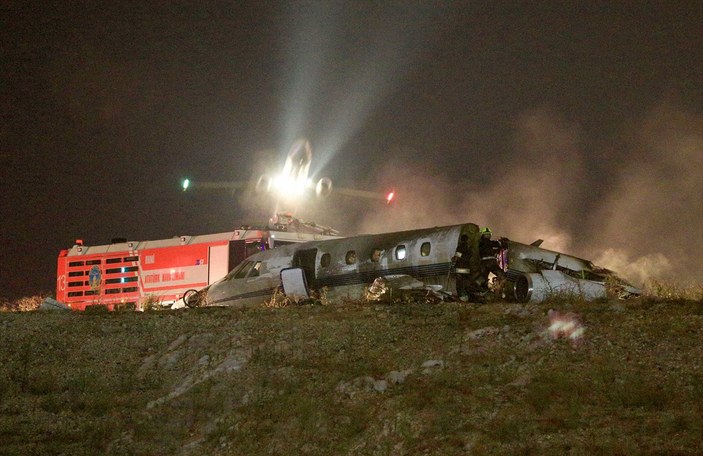 Atatürk Havalimanı'nda uçak kazası