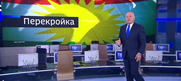 Rus televizyonunda ABD'nin Kürt oyunu deşifre edildi