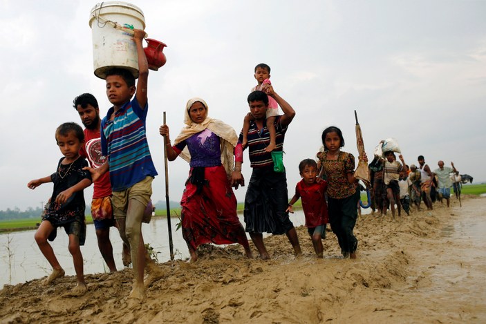 Myanmar hükümeti için etnik temizlik kararı