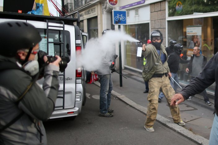 Fransa'da şiddet olaylarının önüne geçilemedi