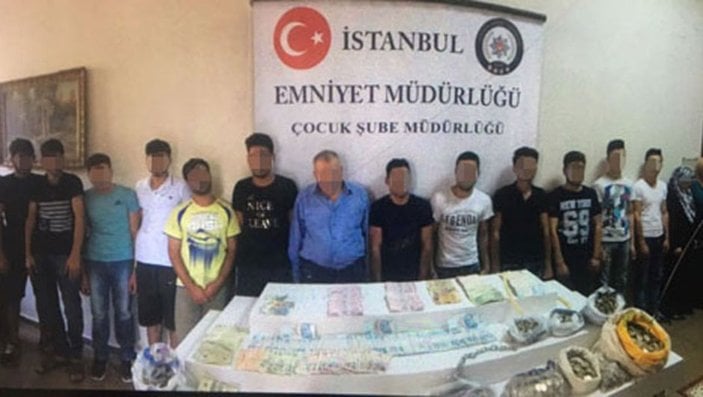 İstanbul'da çocuk dilendiren suç örgütüne operasyon