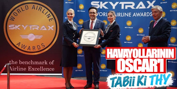 THY'ye 5 yıldızlı Küresel Havayolu ödülü