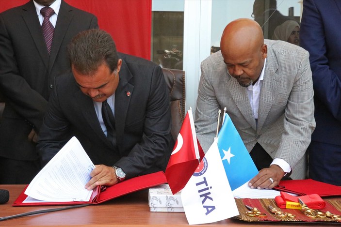 TİKA'dan Somali'de sivil havacılık eğitim merkezi