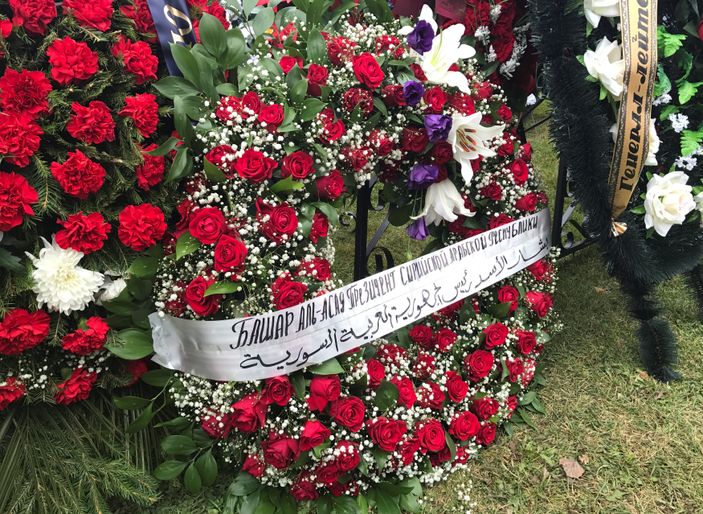 Öldürülen Rus generalin cenaze töreni yapıldı