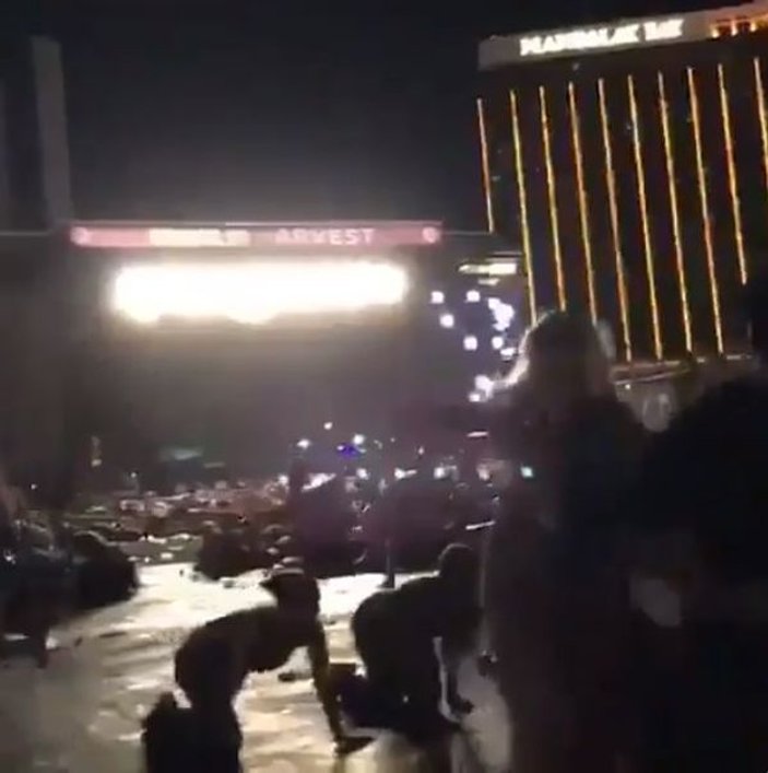 Las Vegas'ta konsere silahlı saldırı