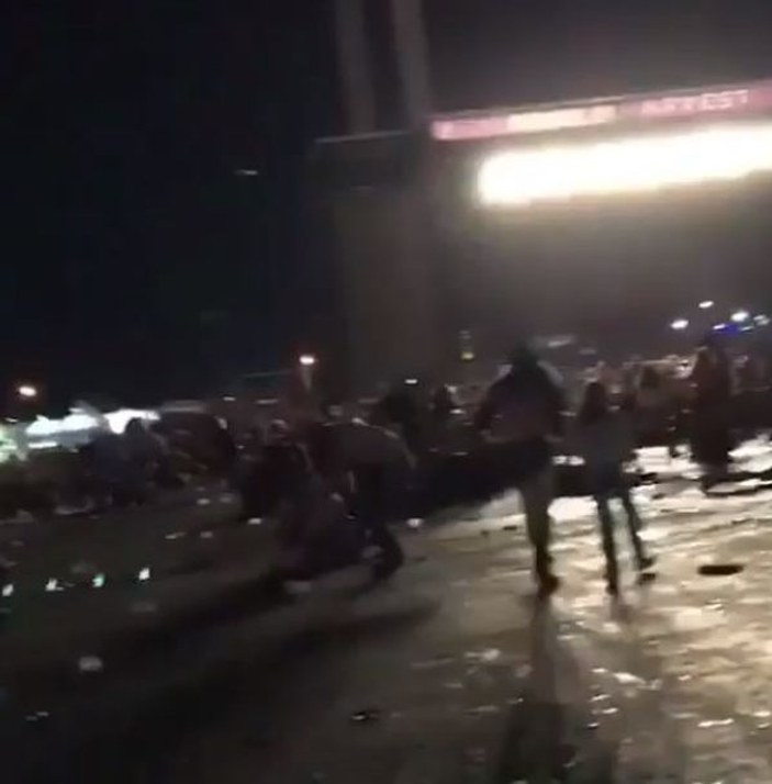 Las Vegas'ta konsere silahlı saldırı
