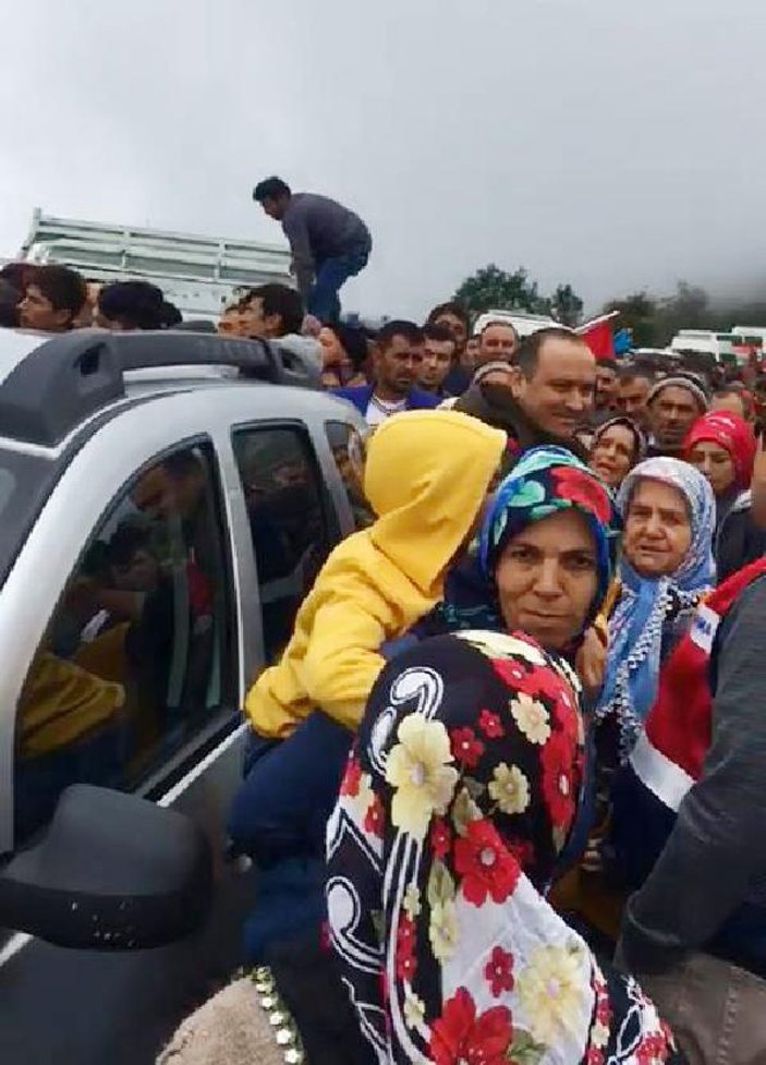 Doğu Karadeniz'de kaçak yapılar yıkılmaya başladı