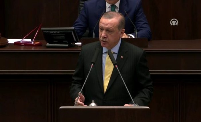 Erdoğan'ın AK Parti grup toplantısı konuşması