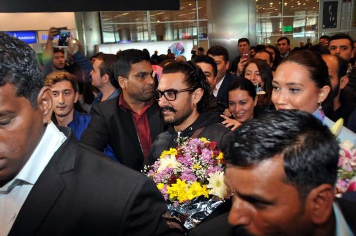 Bollywood yıldızı Aamir Khan İstanbul'da