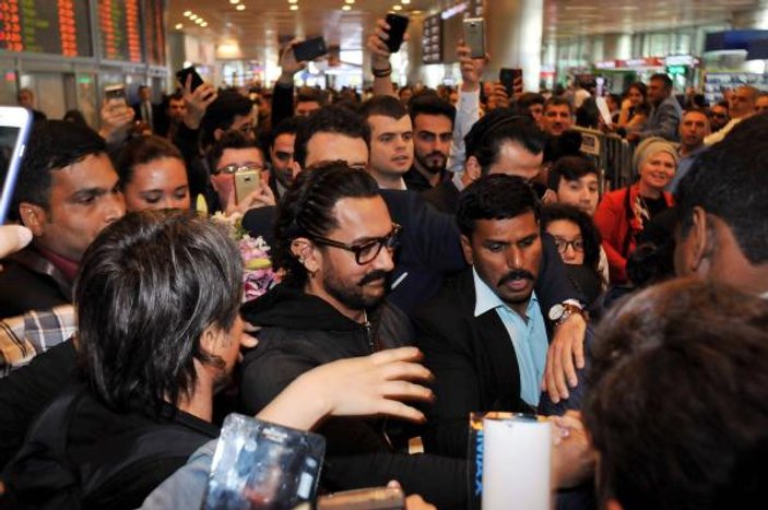 Bollywood yıldızı Aamir Khan İstanbul'da