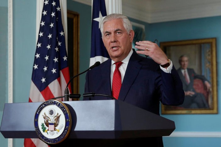 ABD Dışişleri Bakanı Tillerson'dan istifa iddiasına yanıt