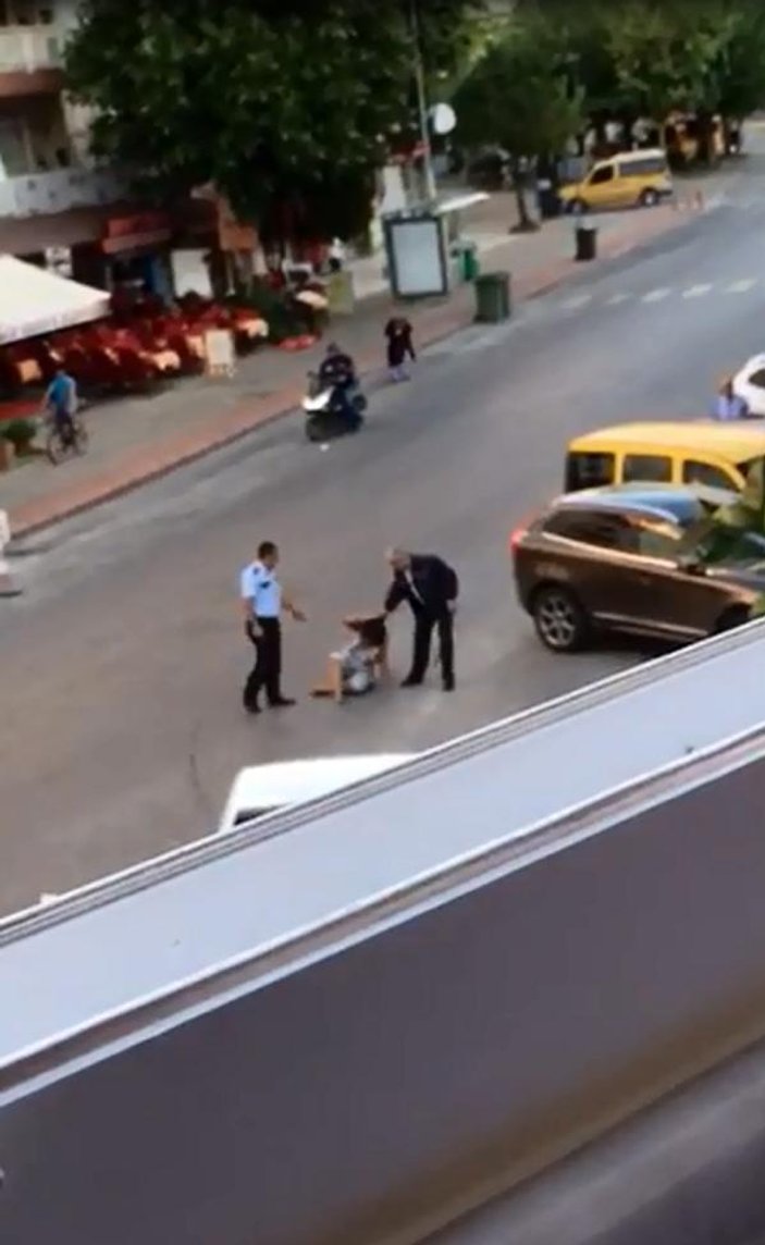 Alanya'da turist kadına dayak atan polis tutuklandı