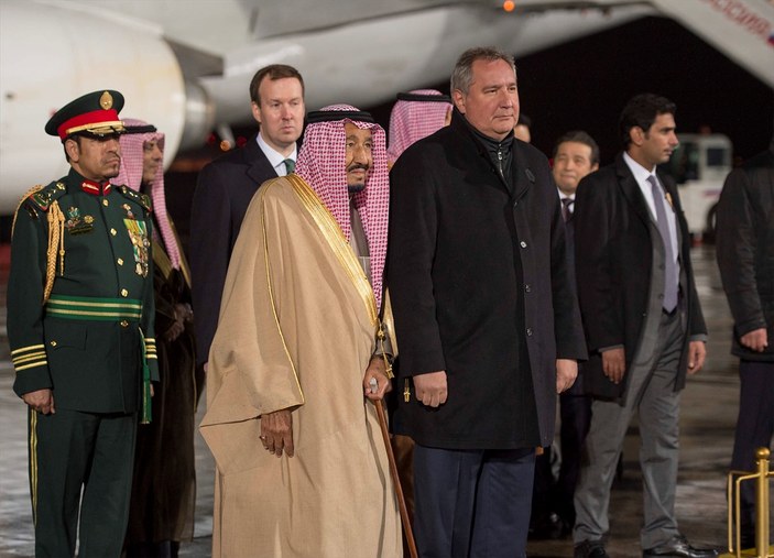 Suudi Arabistan'dan bir ilk: Kral Selman Rusya'da