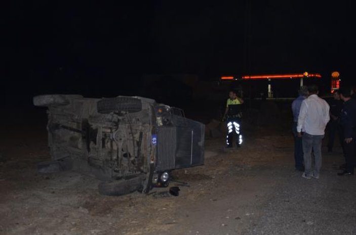 Şanlıurfa'da zırhlı araç devrildi: 2 polis yaralı