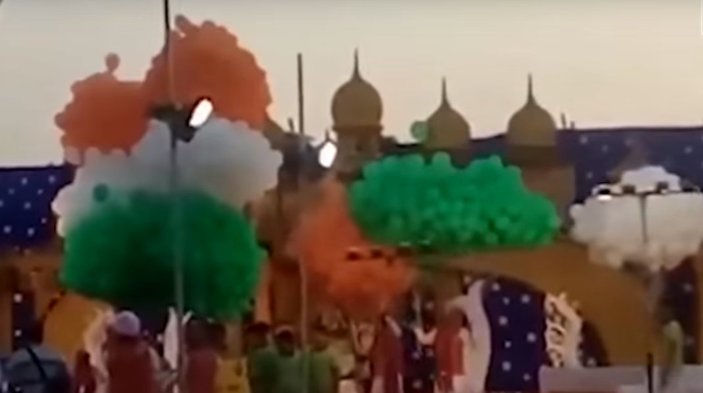 Hindistan'da nitrojen balonları patladı