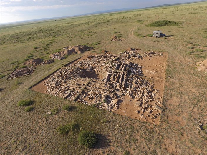 Kazakistan'daki piramit restore edildi