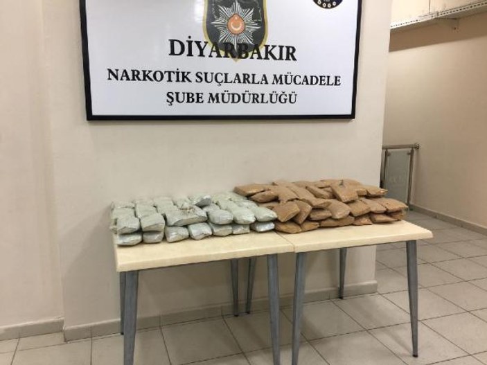 Diyarbakır'da uyuşturucu operasyonu
