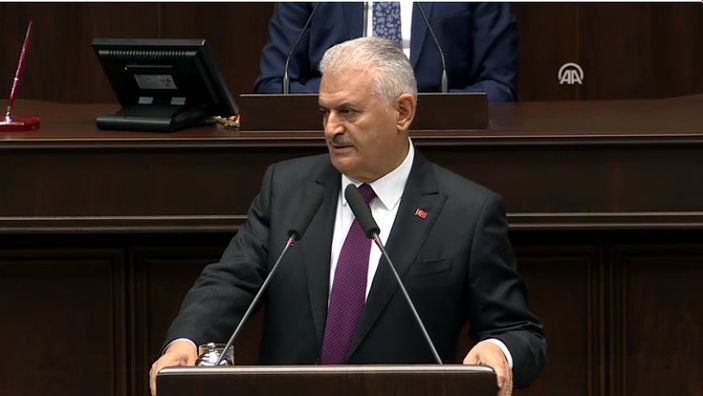 Binali Yıldırım'ın grup konuşması