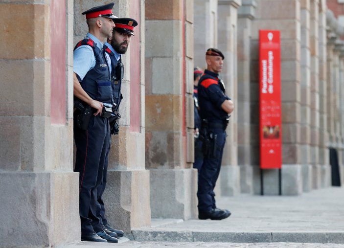 Katalonya polisi suikast alarmında