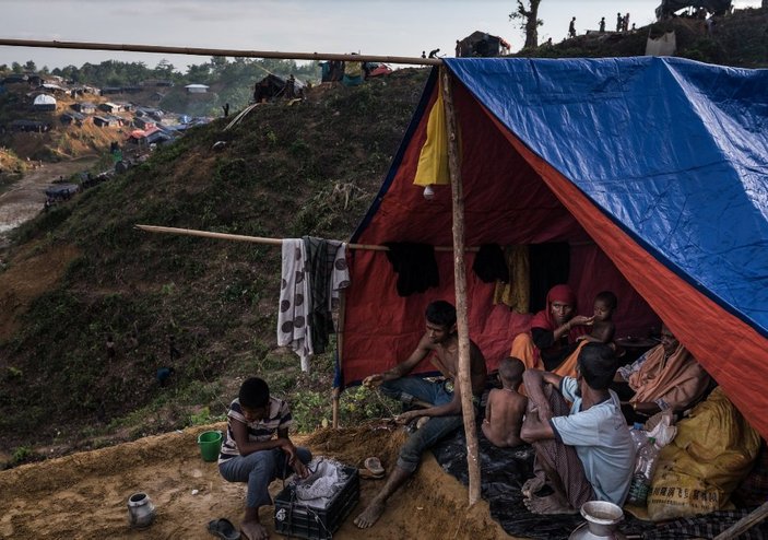 Myanmar zulmünden kaçan 20 yaşındaki Arakanlı