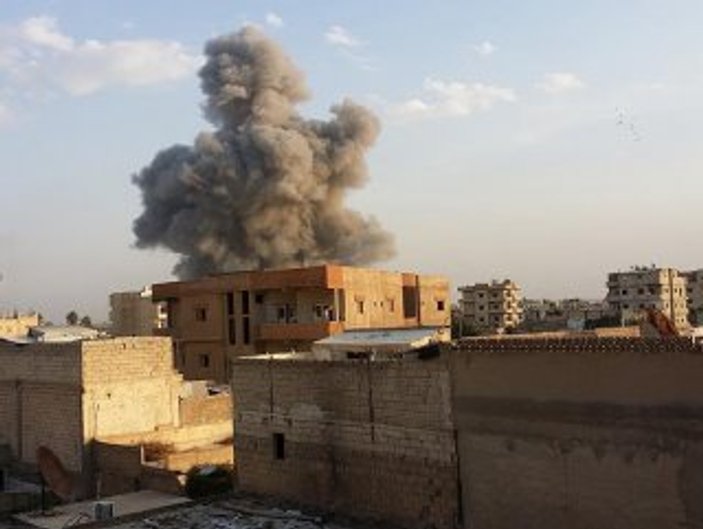 Rakka'da koalisyon uçağı sivilleri vurdu: 14 ölü