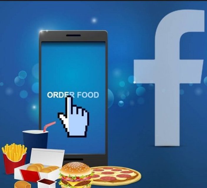 Facebook'ta yemek siparişi hizmeti