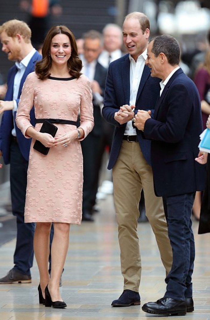 Kate Middleton'dan mutluluk dansı