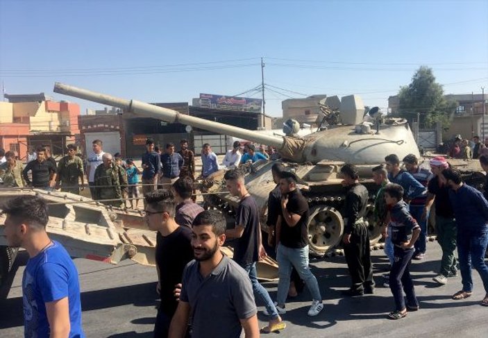 Kerkük'teki Kürtlerden Peşmerge'ye tepki