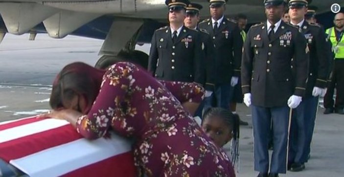 Trump'ın ölen ABD'li askerin eşine söyledikleri gündemde