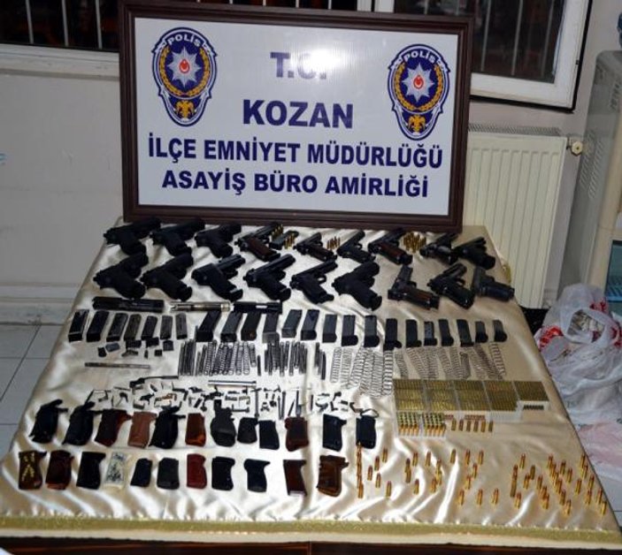 Adana'da silah kaçakçılığı yapan kaynana gözaltında