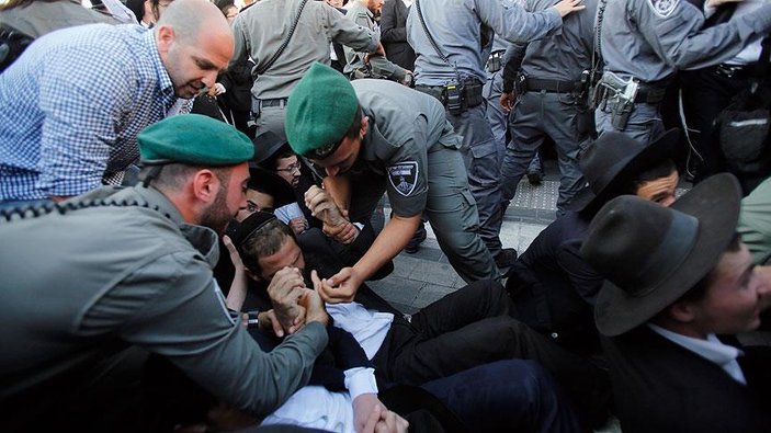 İsrail'de askerlik karşıtı 40 Yahudi gözaltına alındı