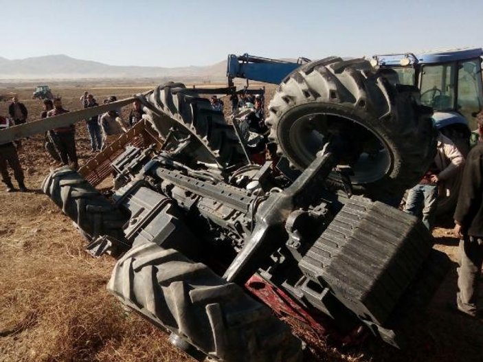 Nevşehir'de traktör kazası: 1 ölü, 3 yaralı