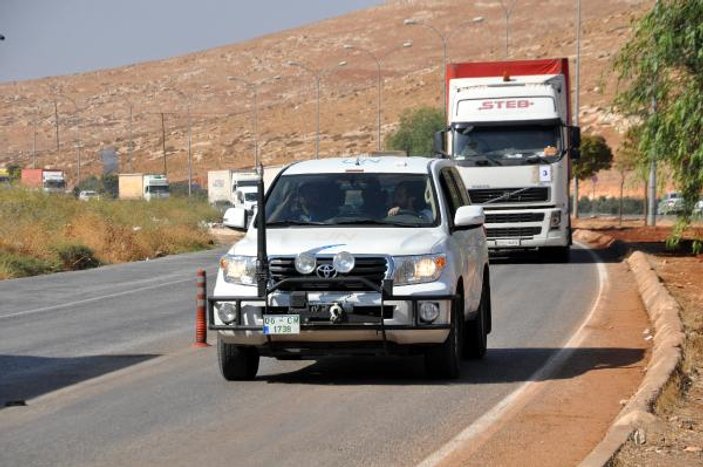 BM’den İdlib’e 18 TIR'lık yardım