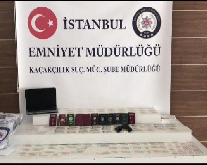 İstanbul'da sahte vize operasyonu