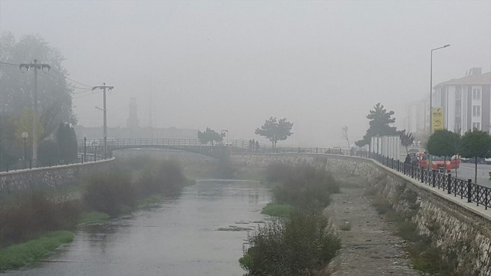 Bolu, Düzce ve Sakarya'da sis etkili oldu
