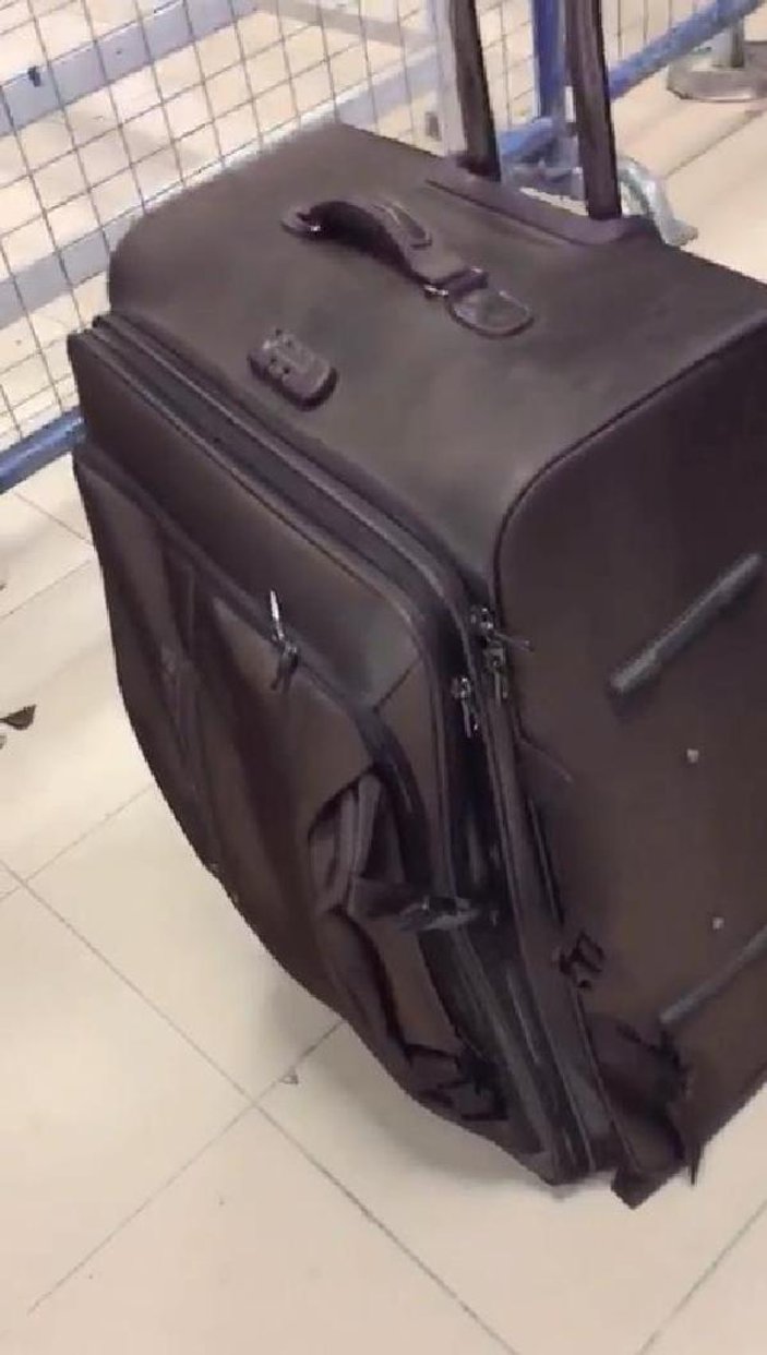Sarp Sınır Kapısı'nda valizden çocuk çıktı