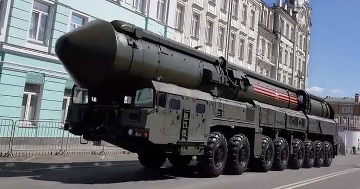 Rusya termo-nükleer füzesi Satan 2'yi test ediyor