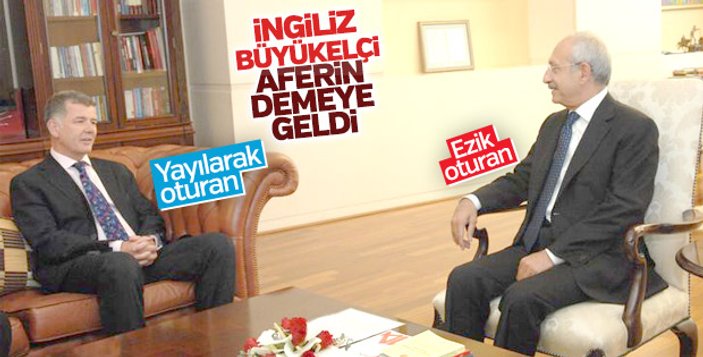 Kılıçdaroğlu İsveç büyükelçisi ile görüştü