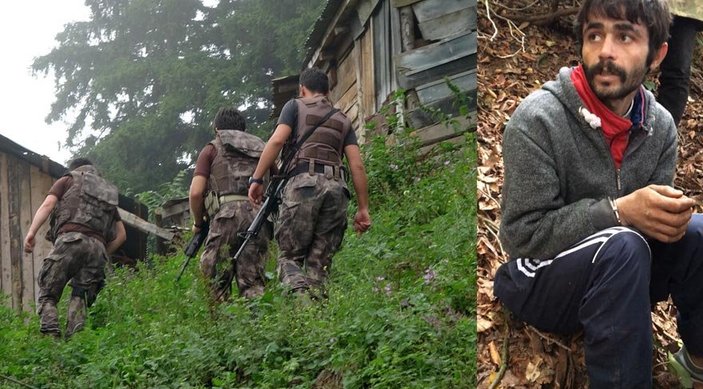 Giresun'da yakalanan PKK'lıdan itiraflar