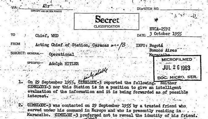 Kennedy belgelerinden Hitler çıktı