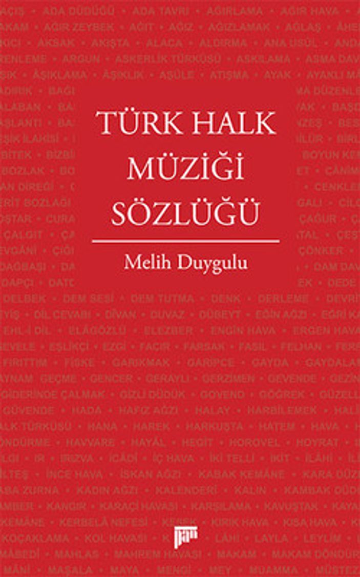 Melih Duygulu’dan Türk Halk Müziği Sözlüğü