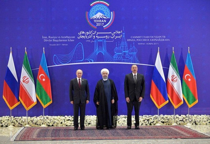 İran'da Üçlü Devlet Başkanları Zirvesi