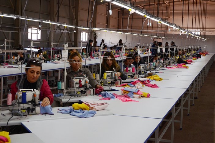 Tunceli'de ilk tekstil atölyesi üretime başladı