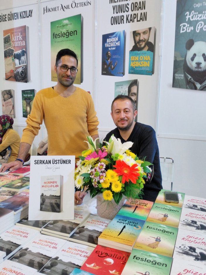 Gazeteci Serkan Üstüner, 36. İstanbul Kitap Fuarı'nda