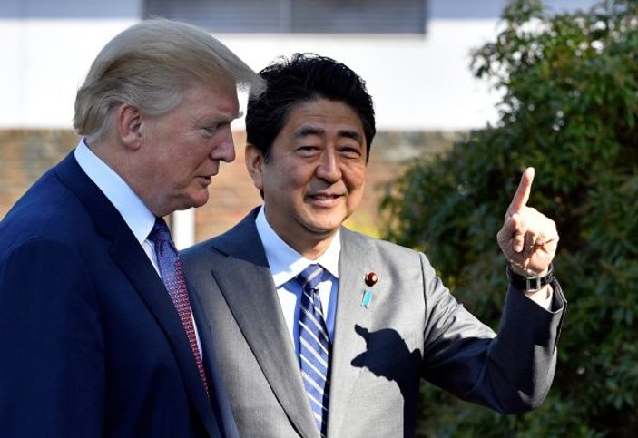 ABD Başkanı Trump Japonya'da