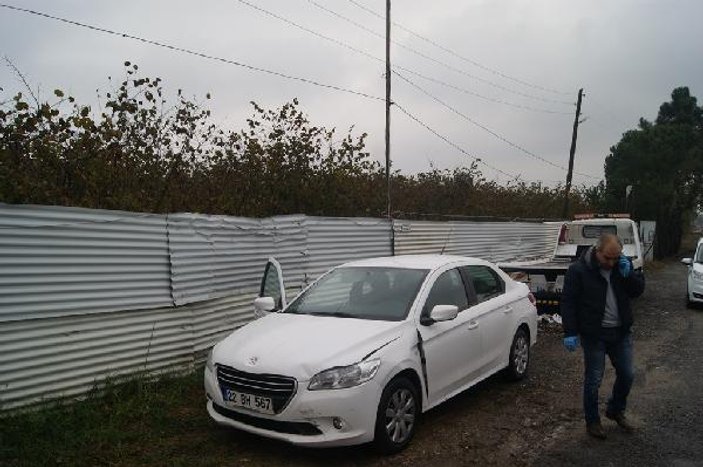 4 milyon liralık soygunda kullanılan otomobil, Hendek'te bulundu