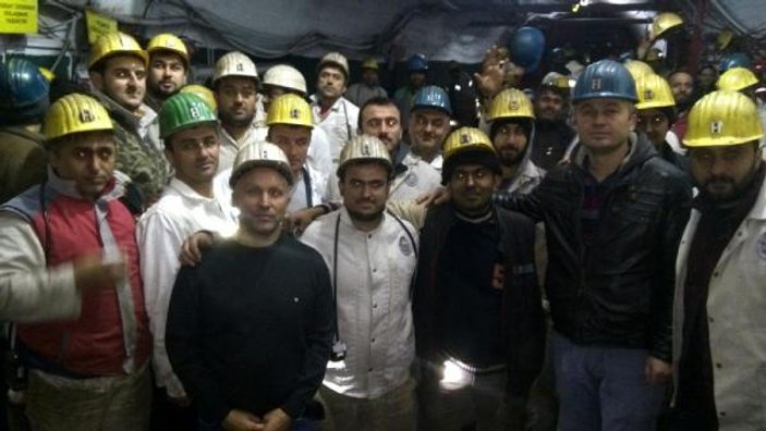 Zonguldak'ta maden işçilerinden eylem