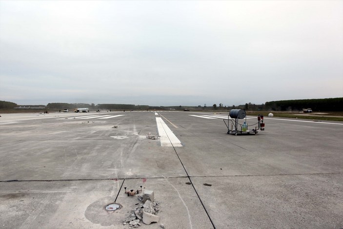 Samsun Çarşamba Havalimanı yeniden hizmete açıldı
