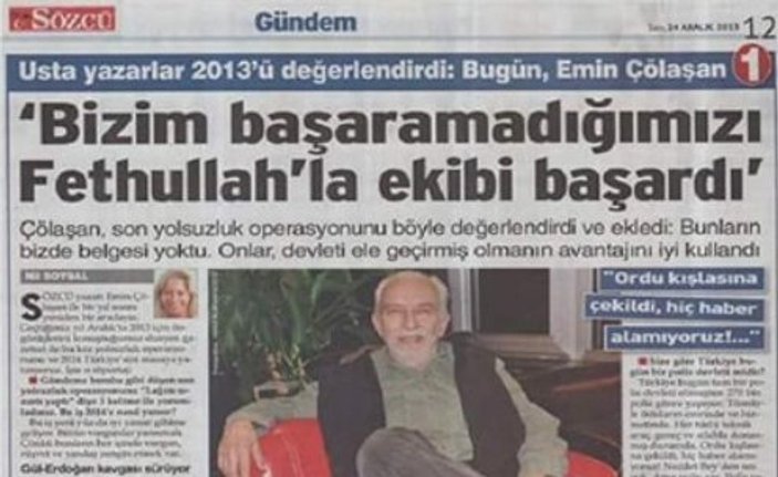 Kemal Kılıçdaroğlu Sözcü'nün kirli geçmişini unuttu