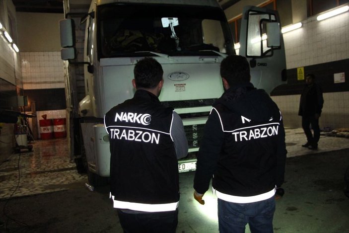 Trabzon'da uyuşturucu tacirlerine operasyon